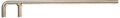 Safety Tools WV-42 Valve Wheel Hook, Non-Sparking, Non-Magnetic, Corrosion Resistant, 27-1/2" OAL