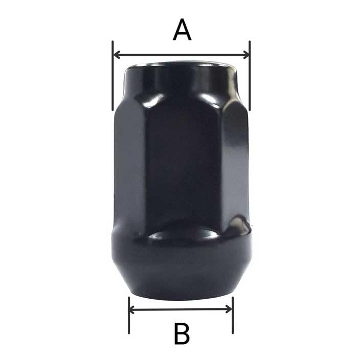 TRACER 20 x Wheel Nuts M12 x 1.25 Taper Collar Closed 60° 34 Spanner Width 19 mm Compatible with Vauxhall, Agila I