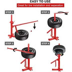 Portable Manual Car Motorcycle Tire Repair Machine, Auto Hand Tire Changer Breaker Tool,for Bike Motorbike Go Kart