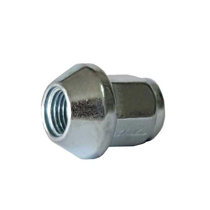 TRACER 10 x Wheel Nuts M12 x 1.25 Taper Collar Closed 60° 28 mm Spanner Width 17 mm Compatible with Chevrolet Matiz M2 Spark 1M Spark M2 Spark M4 Spar