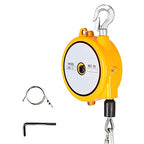 1pc Adjustable Retractable Tool Balancer with Hook & Wire Rope - Self-Locking Mechanism for Workshop & Automotive Use - Load Capacity 1-15kg (3-5kg) - Ideal for Tool Organization & Efficiency