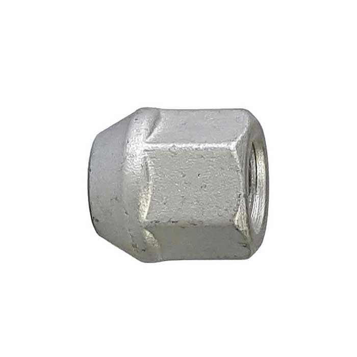 TRACER 10 x Open Wheel Nuts M12 x 1.5 Taper Collar 60° 22 mm | Spanner Width 17 mm Compatible with Dodge Attitude II