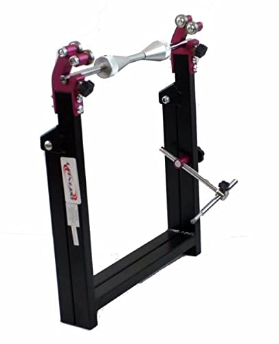 New PORTABLE FORDABLE MOTORCYCLE STAND WHEEL BALANCER TRUING CHECK TRUE BALANCING,Jikkolumlukka
