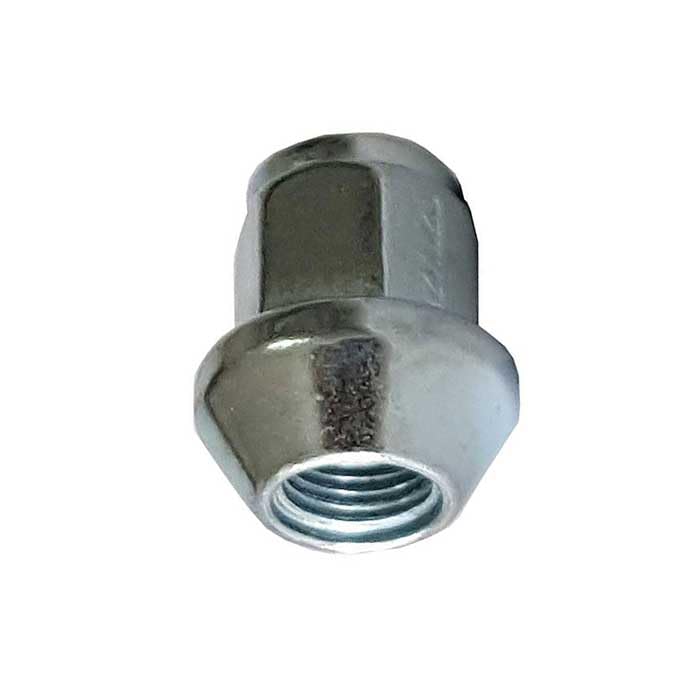 TRACER 10 x Wheel Nuts M12 x 1.25 Taper Collar Closed 60° 28 mm Spanner Width 17 mm Compatible with Chevrolet Matiz M2 Spark 1M Spark M2 Spark M4 Spar