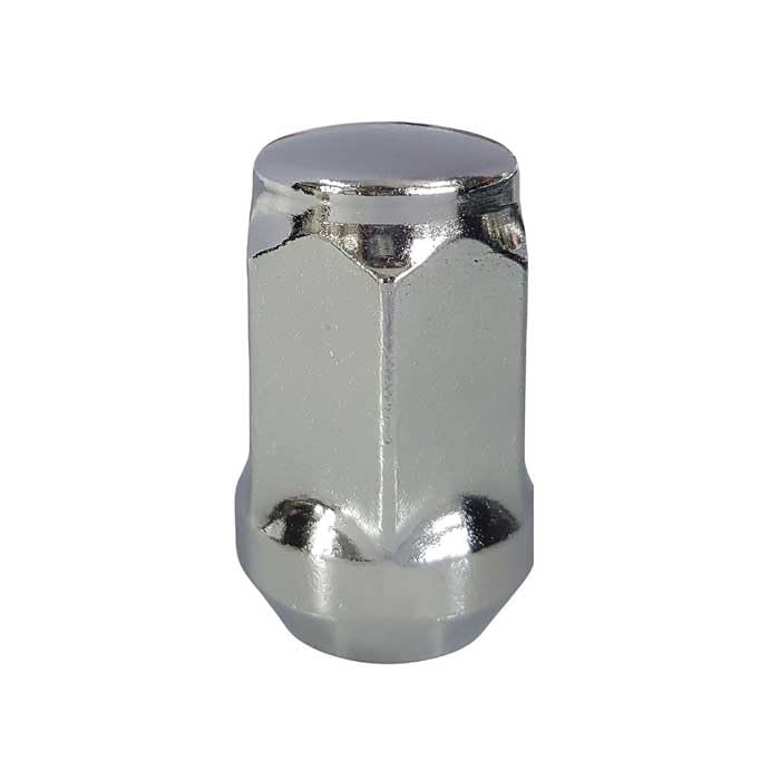 TRACER 10x Wheel Nuts M14 x 1.5 Taper Collar Closed 60° 35 mm | Spanner Width 19 mm Compatible with Ford Edge II 15 AWD Galaxy III 15 Galaxy III 15 4X