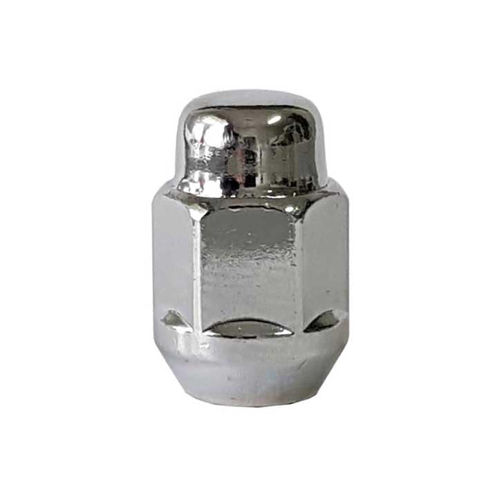 TRACER 20x Wheel Nuts M12 x 1.25 Taper Collar Closed 60° 34 Spanner Width 21 mm Compatible with Datsun, GO (AD0), GO+ (AD0)