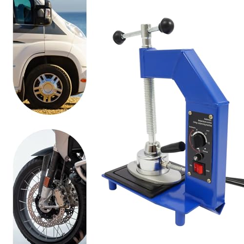 Tire Repair Machine - Heavy-Duty Tool for Adjustable Temperature Tread and Sidewall Repairs, Perfect for Car and Off-Road Tires