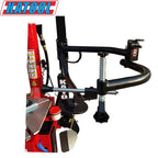Wheel Clamp Tire Changer Machine 2.0 HP Motor 110 V Single Phase Professional Garage Equipment Auto Shop Vehicle Wheel Service Tool