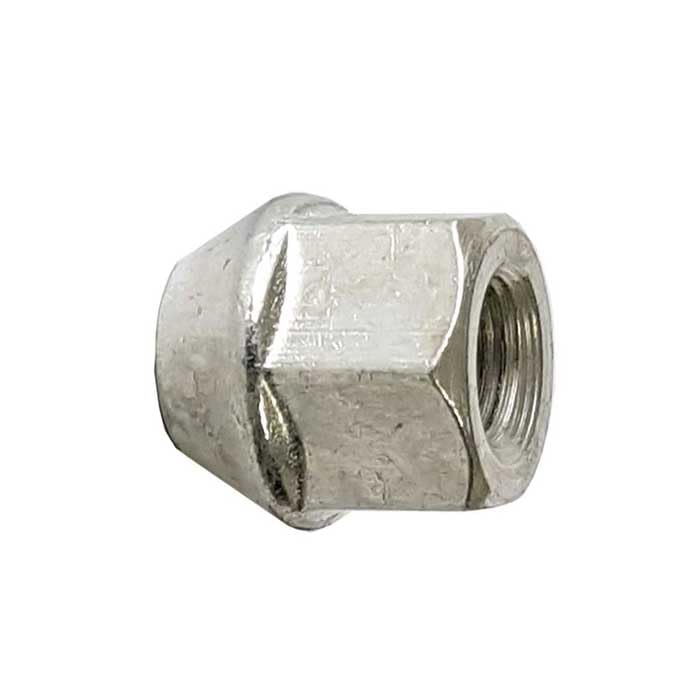 TRACER 20x Open Wheel Nuts M12 x 1.5 Taper Collar 60° 24 Spanner Width 21 mm Compatible with Daihatsu, Rocky 4x4 (F7), Rocky 4x4 (F9)