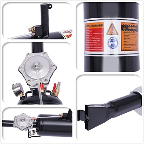 2 Gallon Tire Bead Seater Air Blaster with 87-116 PSI for Car Truck ATV