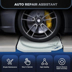 Heavy Duty Wheel Alignment Turn Plates Kit - 360° Rotating with Transition Blocks and Thrust Pads for Accurate Front End Alignment in Garages and Auto Repair Shops,