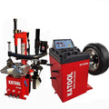 HP Tire Changer & Wheel Balancer Combo 120V Single-Phase Professional Garage Equipment Auto Shop Wheel Service Tool (T835+B700)