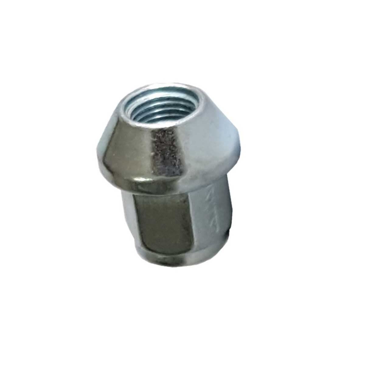 1 x Wheel Nut M12 x 1.25 60° Taper Collar Closed SW 17 mm Compatible with Daewoo Matiz