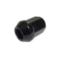 TRACER 1x Wheel Nut M12 x 1.5 60° Taper Collar Closed Black SW 19 mm Compatible with Smart Forfour