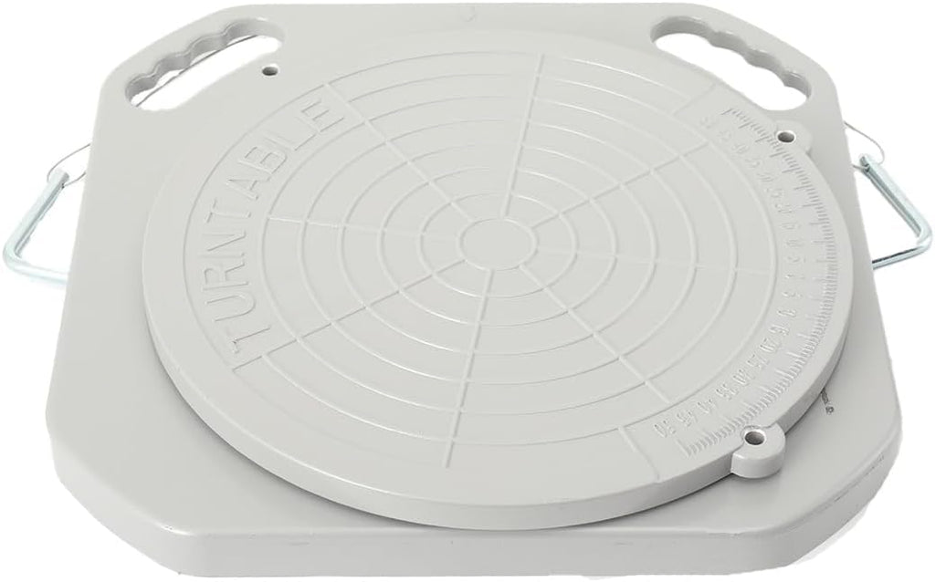 Wheel Alignment Turn Plates 1 Pair, Alloy Car Turntable w/Transition Blocks & Thrust Pads for Garage and Auto Repair