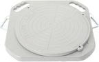 Wheel Alignment Turn Plates 1 Pair, Alloy Car Turntable w/Transition Blocks & Thrust Pads for Garage and Auto Repair