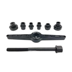 Motorcycle Bottom Bracket Bearing Press Tool Kit for Bearing Installation and Maintenance Triangle Lever Linkage ARM Fixing Tool Compatible with Various Models