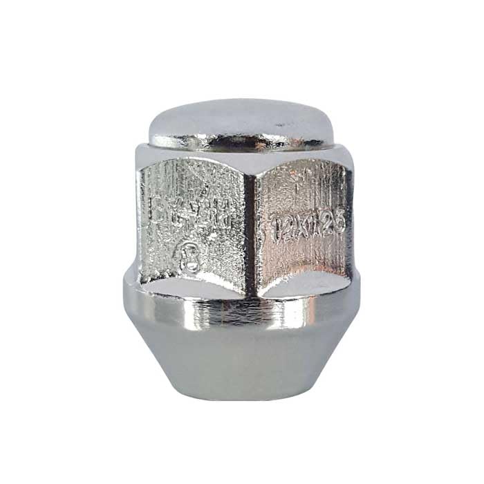 TRACER 20 x Wheel Nuts M12 x 1.25 Taper Collar Closed 60° 25 Spanner Width 19 mm Compatible with Vauxhall, Agila I