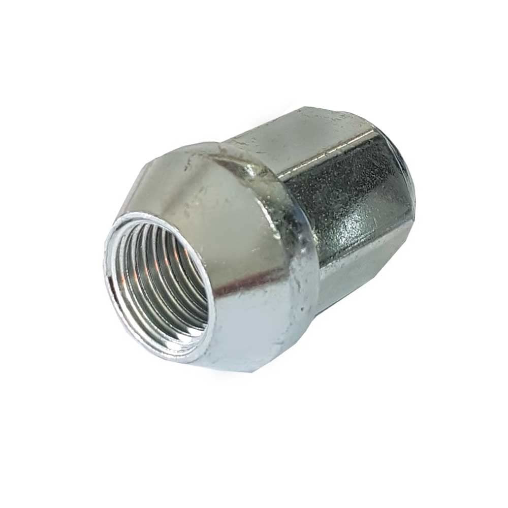 TRACER 1x Wheel Nut 1/2 Inch - 20 UNF 60° Taper Collar Closed SW 19 mm Compatible with Jaguar XJ Coupe XJSC Convertible XK8 Convertible