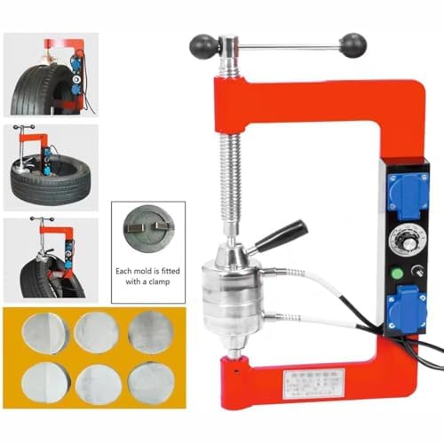 Tire Vulcanizing Repair Kit with Adjustable 150-180°c Temperature