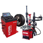Tire Changer & Wheel Balancer Combo 2.5 HP 120 V Single Phase Professional Auto Shop Garage Equipment (T850+B700)