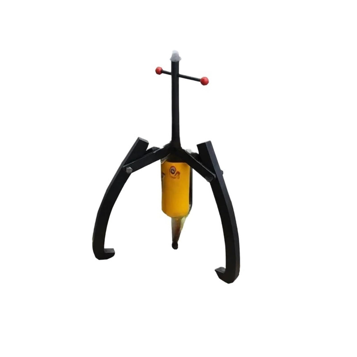 Integrated Portable Hydraulic Ram Horn Wheel Puller One Piece Stainless Steel Bearing Combination Tool Strong Pulling,Split F1L with Pump (no Tax)