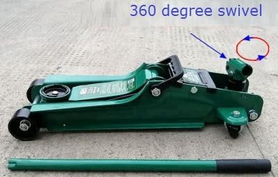 Scissor Jack 2.5Ton Ultra Low Position Single Pump Auto Car Sedan SUV Hydraulic Floor Lifting Jack Wheel Stand Auto Repairing Tire Tyre Scissor Jack Kit (3)