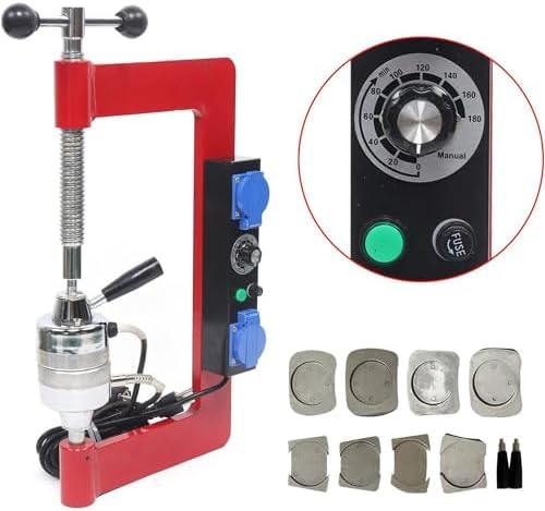 Tire Vulcanizing with 8 Moulds,Heating Tool for Auto Repair and DIY Tire Spreader Kit