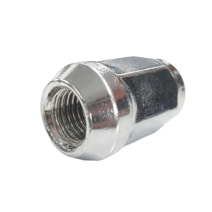 TRACER 10x Wheel Nuts M14 x 1.5 Taper Collar Closed 60° 35 mm | Spanner Width 19 mm Compatible with Ford Edge II 15 AWD Galaxy III 15 Galaxy III 15 4X