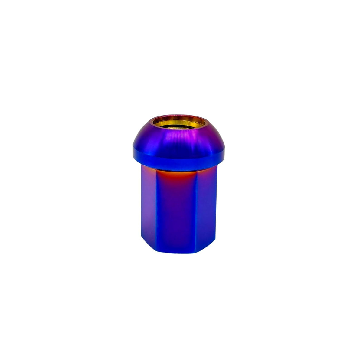 RISON Titanium Wheel Lug nut M14x1.5x32mm Titanium Ball Seat Closed End Lug Nuts with Socket Wrench Car Modification Accessories 20 Pcs Ultralight Wheel Nuts Burnt Blue Replacement for Porsche Wheels