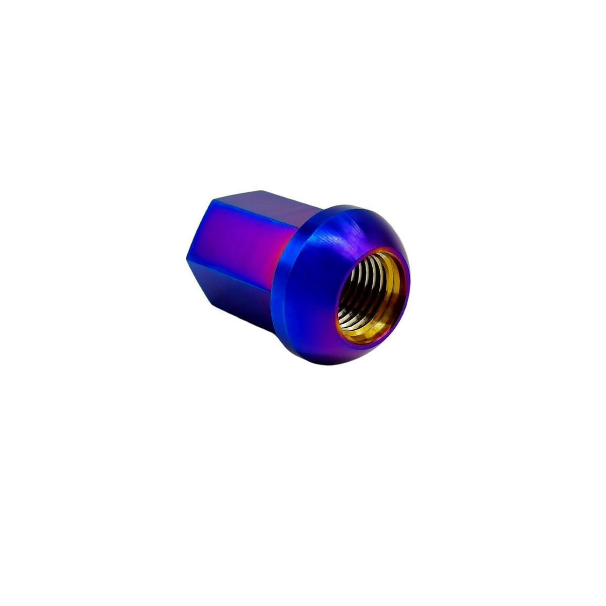 RISON Titanium Wheel Lug nut M14x1.5x32mm Titanium Ball Seat Closed End Lug Nuts with Socket Wrench Car Modification Accessories 20 Pcs Ultralight Wheel Nuts Burnt Blue Replacement for Porsche Wheels