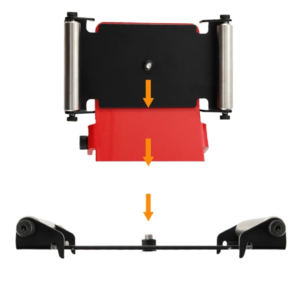 Roller Accessory Plate Complete Tire Handling and Alignment Kit Compatible with Hydraulic Jacks Car Jacks and Tire Changers