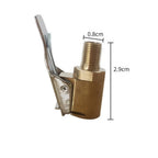 1 Piece of Portable and Deflated Automobile Brass, Tire and Wheel Air Chuck Pump, Valve Clip Joint Adapter, Auto Parts