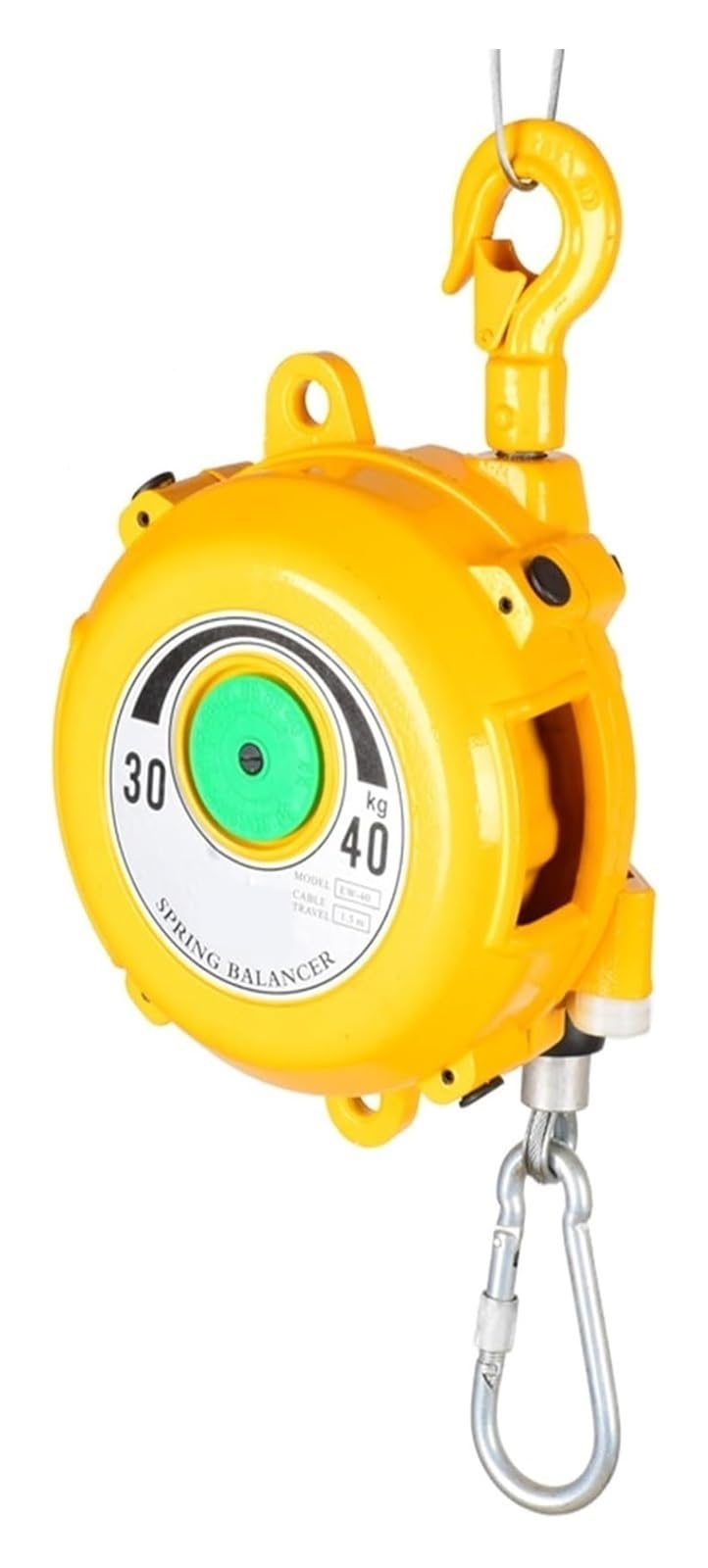 Spring Balancer Tool Balancer with Hook and Wire Rope,for Assembly Line,Workshop and Automotive installations(9-15kg