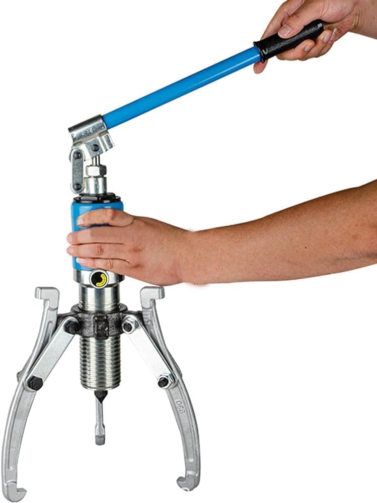Hydraulic Puller Kit, Adjustable Claw Wheel Bearing Puller Separator for Crankshaft Pulley,Pump Oil Line Removal Tool
