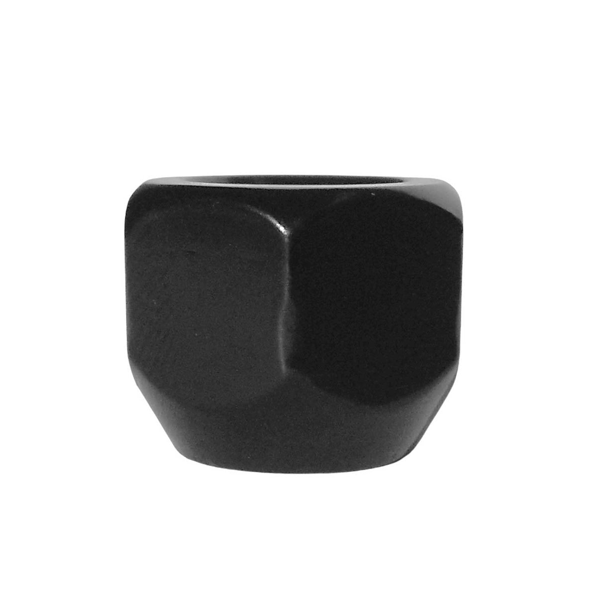1 x Open Wheel Nut M12 x 1.5 Taper Collar without Collar 60° SW 19 mm Compatible with Peugeot 4007 4008 iOn