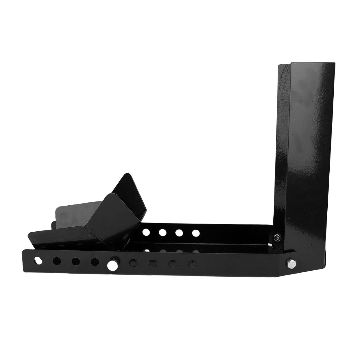 Motorcycle Wheel Chock Antislip 3000lbs Load Capacity Black