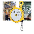 1pc Retractable Spring Balancer Tool with Wire Rope & Hook - Ideal for Workshop, Automotive, Assembly Line - 3-5kg Load Capacity, Lightweight, Professional Tool