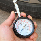 1 Pc Tire Pressure Gauge Universal Black Professional Meter Pressure Gauge for Vehicle Car Bike Auto