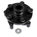 Tire Adapter Wheel Balancer Finger Plate 5 Lugs Universal for 40mm Shaft Black Compatible with AP02
