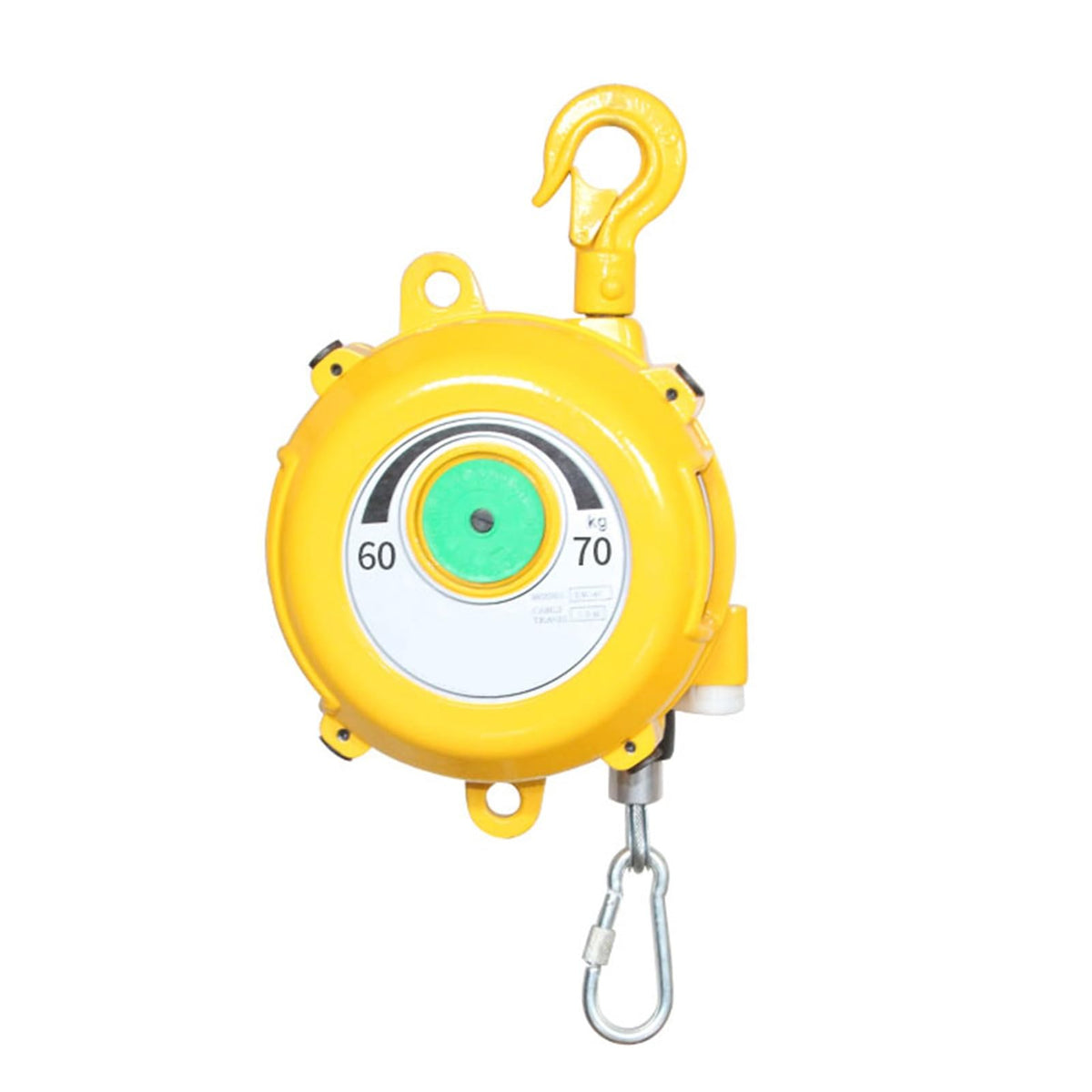 Retractable Spring Balancer, Tool Balancer with Hook and Wire Rope, for 1.5m Length Fixtures Hanging Tool Holder, for Assembly Line, Workshop and Automotive Equipment, Multifunctio(40-50kg)