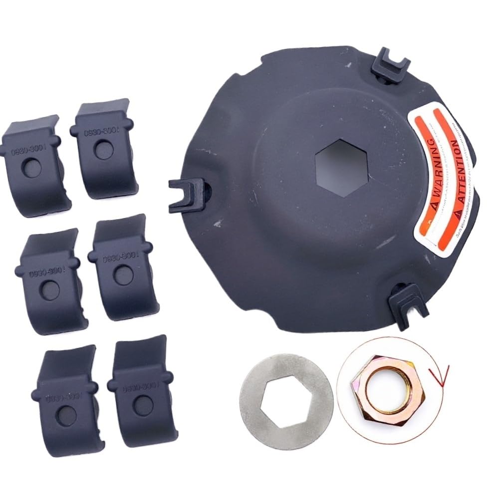 Ramp Plate Slider Nut Washer Kit Fit For CFmoto 400 450 500S 520 500HO 550 X550 U550 Z550 X5H.O. 0GR0-051002 0GR0-051005 0GR0-051006(Anti-Clockwise)