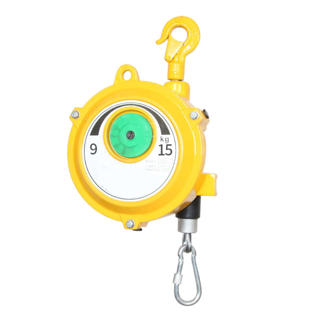 Retractable Spring Balancer, Tool Balancer with Hook and Wire Rope, for 1.5m Length Fixtures Hanging Tool Holder, for Assembly Line, Workshop and Automotive Equipment, Multifunctio(40-50kg)
