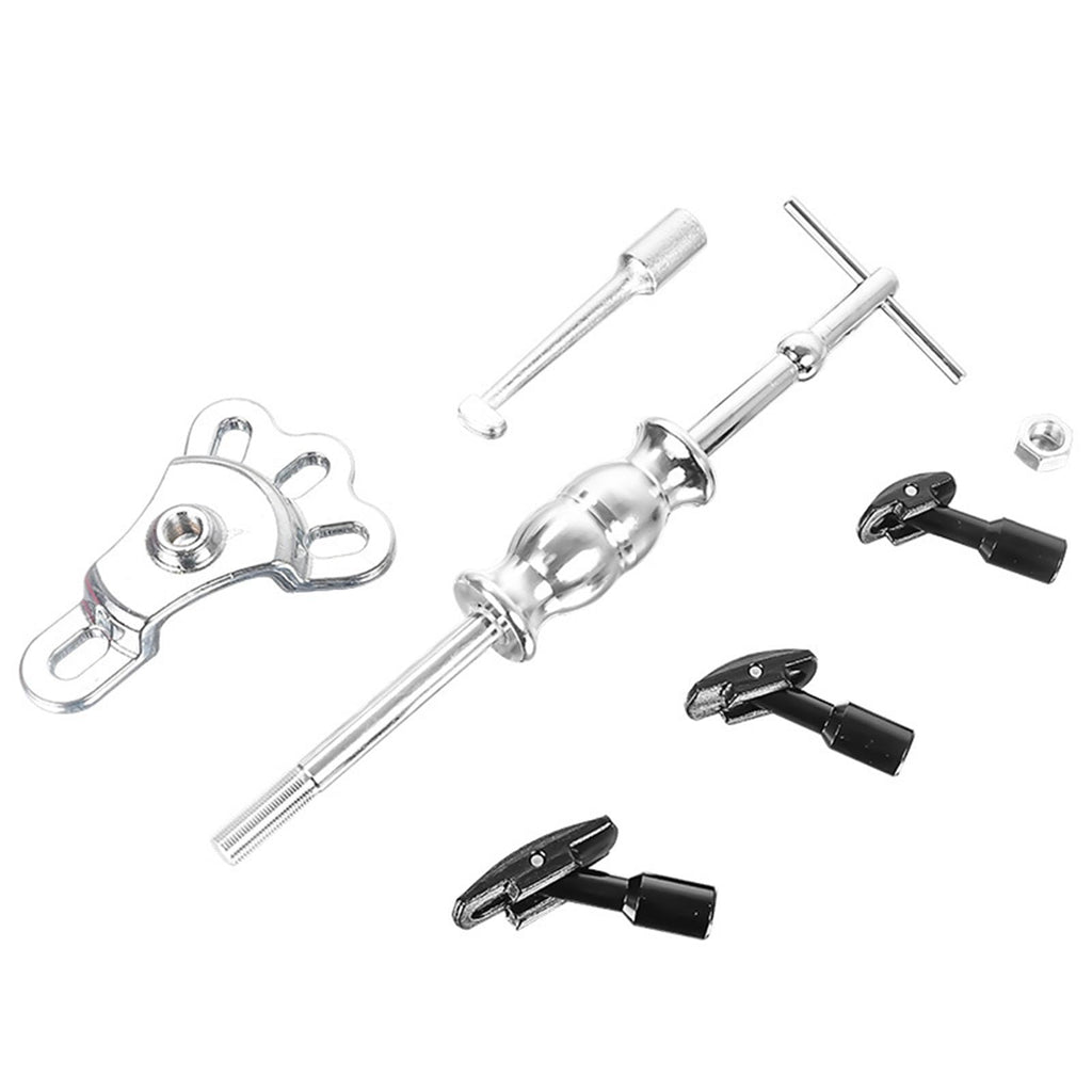 Heavy Duty Wheel Bearing Puller Set with 2.35Lb Slide Hammer and T Handle for Removal of Seals Bearings