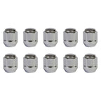 TRACER 10 x Wheel Nuts M12 x 1.5 Taper Collar Closed 60° 25 mm Spanner Width 19 mm Compatible with Vauxhall Ampera Astra Sports Tourer Astra VI Astra
