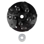 Universal Tire Adapter Wheel Balancer Finger Plate AP02 5-Lugs for 40mm Shaft Black