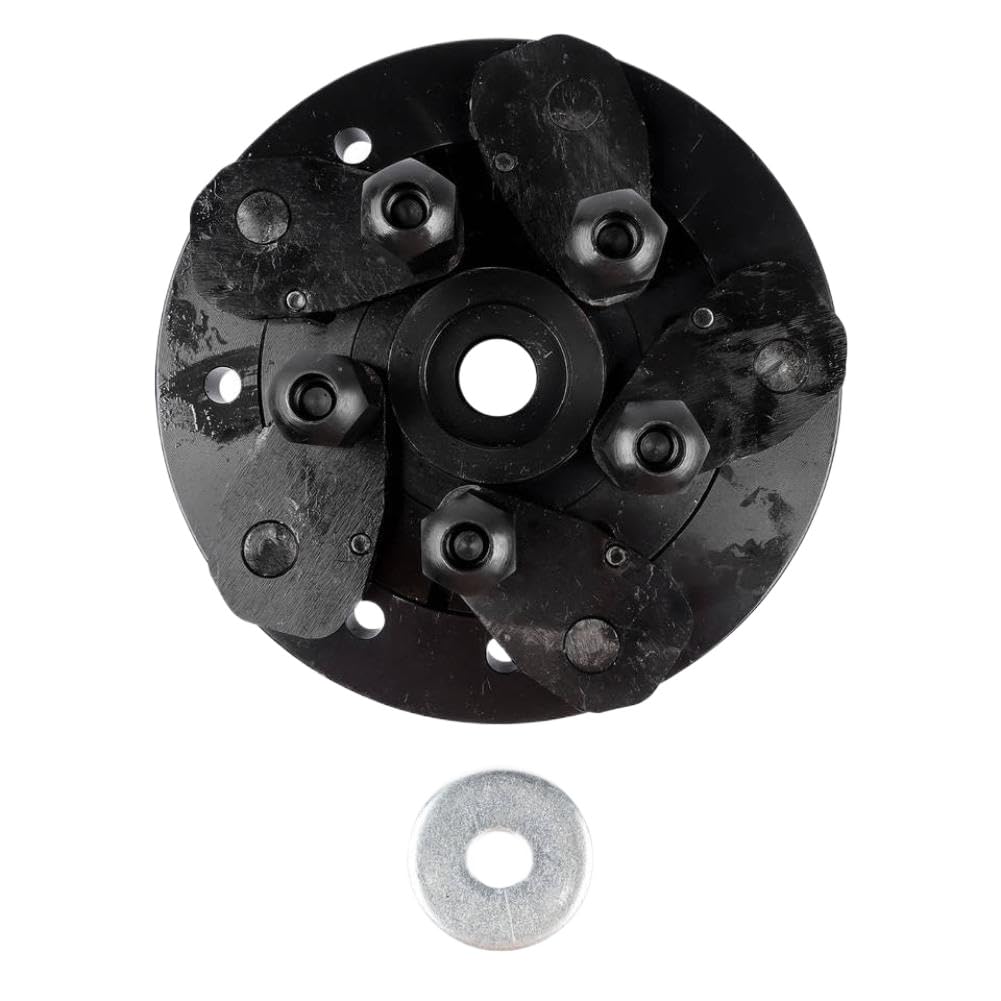 Universal Tire Adapter Wheel Balancer Finger Plate AP02 5-Lugs for 40mm Shaft Black