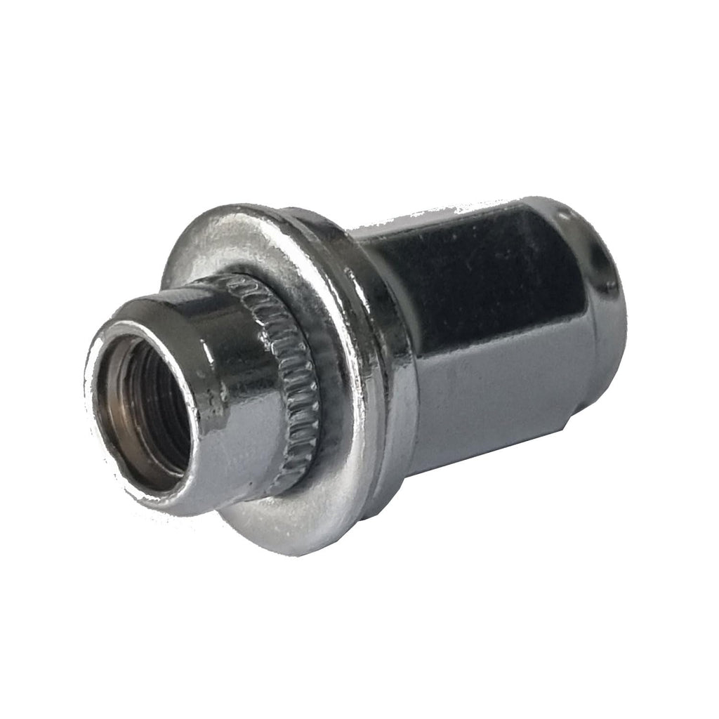 TRACER 10x Wheel Nuts M12 x 1.5 Flat Collar 47 mm | Spanner Width 21 mm Compatible with Lexus ES III GS I GS II GX I AWD GX II AWD is I LS