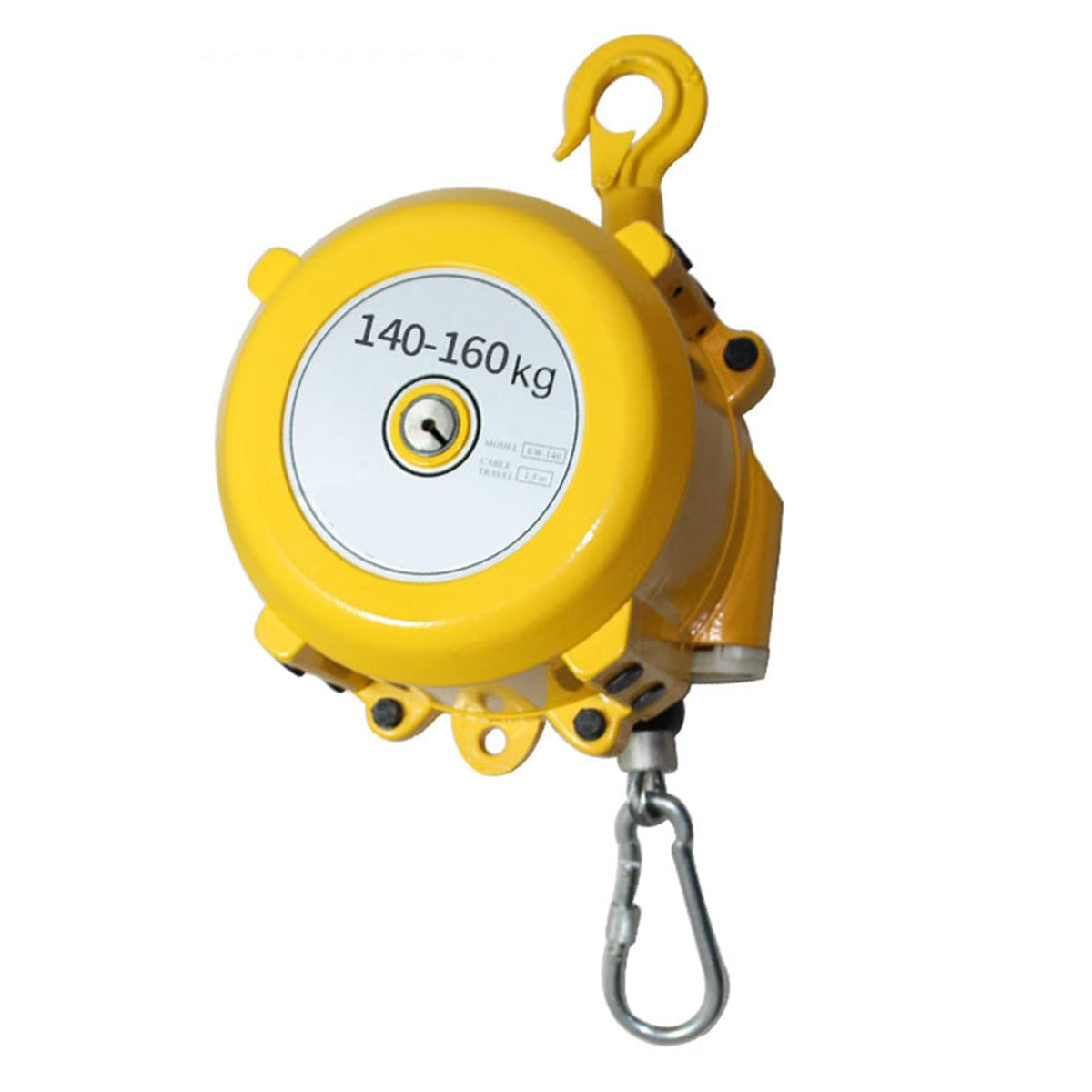Retractable Spring Balancer, Tool Balancer with Hook and Wire Rope, for 1.5m Length Fixtures Hanging Tool Holder, for Assembly Line, Workshop and Automotive Equipment, Multifunctio(40-50kg)