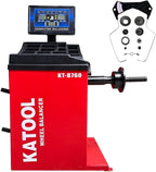KT-B760 Automatic Wheel Balancer with Automatic Ruler and Laser Marking, Home Garage & Professional Shop Tools for Tire Repair